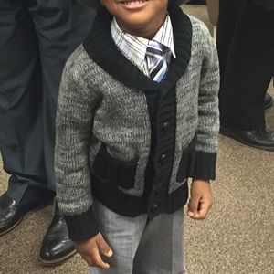 Toddlers Woven Sweater .....Vest/Jacket 💕